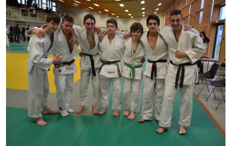 Les cadets au championnat départemental