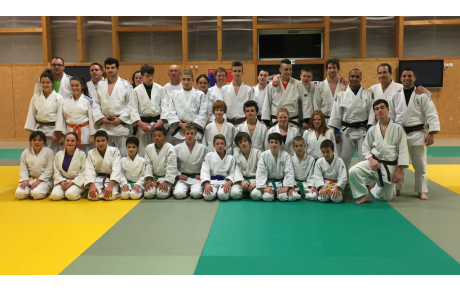 Entrainement au Judo Club Tarbais
