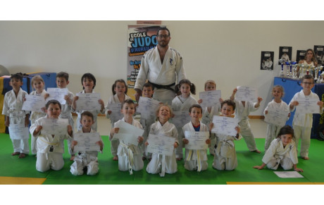 Le groupe des Eveil judo